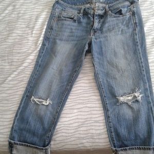 American Eagle denim capri